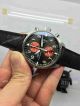 Swiss Copy IWC Schaffhausen Watch Black Leather  (2)_th.jpg